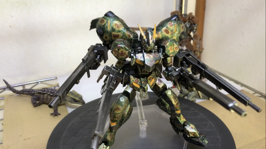 ライフル4丁持ち！サブアームはロマン！