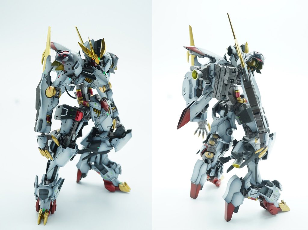 武装オフ前後スタイル等はかなり弄ってますが基本的には元となったルプスレクスらしいスタイルを維持しました