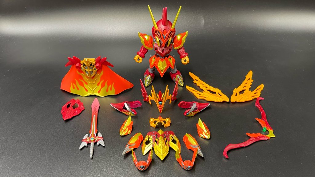 武装一式並べるやつです。