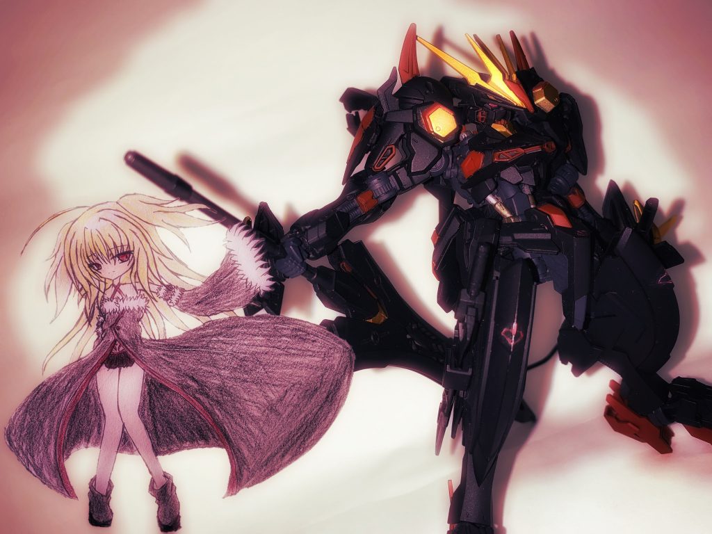 ・フィリア・インフィニアスガンダムベリアルのパイロット。クールでミステリアスな少女で、迷いや悩みといったものはなく殺すことにも一切躊躇しない冷酷な一面を持つが、根は優しくて仲間を守るためなら自身を犠牲にすることを躊躇わない。火星での最終決戦で最凶の一角を担うモビルアーマーの1体『ミカエル』の動きを止め、大気圏外にいるダインスレイヴ隊に自身ごと撃てと命令し、そのまま攻撃に巻き込まれ戦死する。