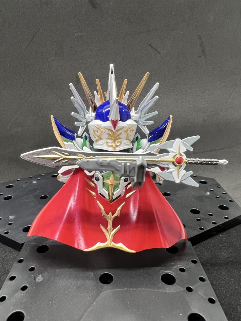 剣も頑張って塗りました。はみ出してるのは許してください、手が震えて無理でした( ̄▽ ̄;)