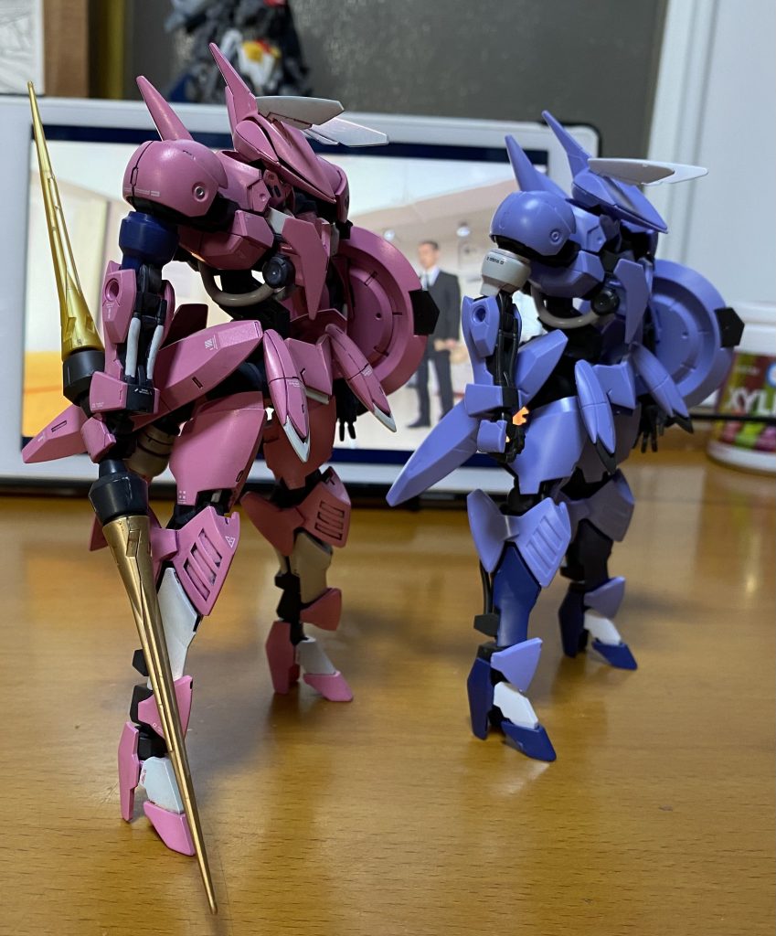 6/24 2個目からパーツを貰う。ついでにレイピアを連結。