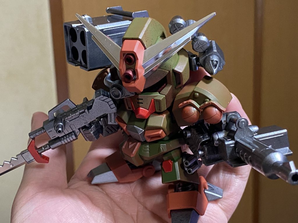 あっさりウェザリング。