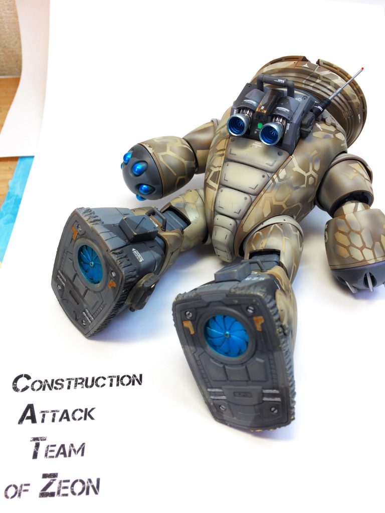 RG風 HGUC MSM-04 アッガイ 1/144–3枚目/制作者:茶家持