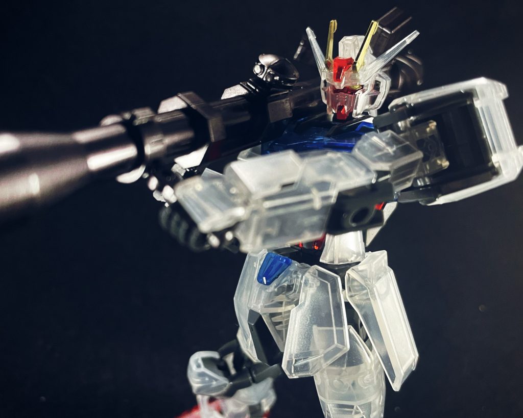 一番くじ EG ストライクガンダム クリアVer–2枚目/制作者：ワサワサ・ニョッス