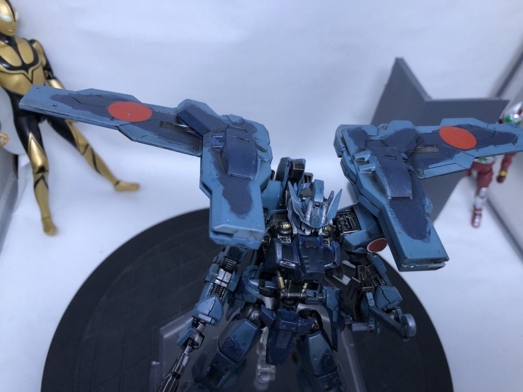 エアブラシを使用。不慣れなので雑な出来ですが楽しかったです