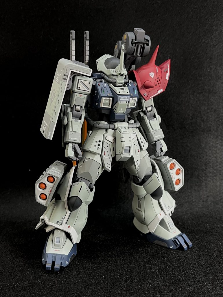 フル装備状態完成時は作成しておりませんでしたが、手持ちのショットガン(ケンプファーのもの)を作成中。後程Twitterにて掲載しますね