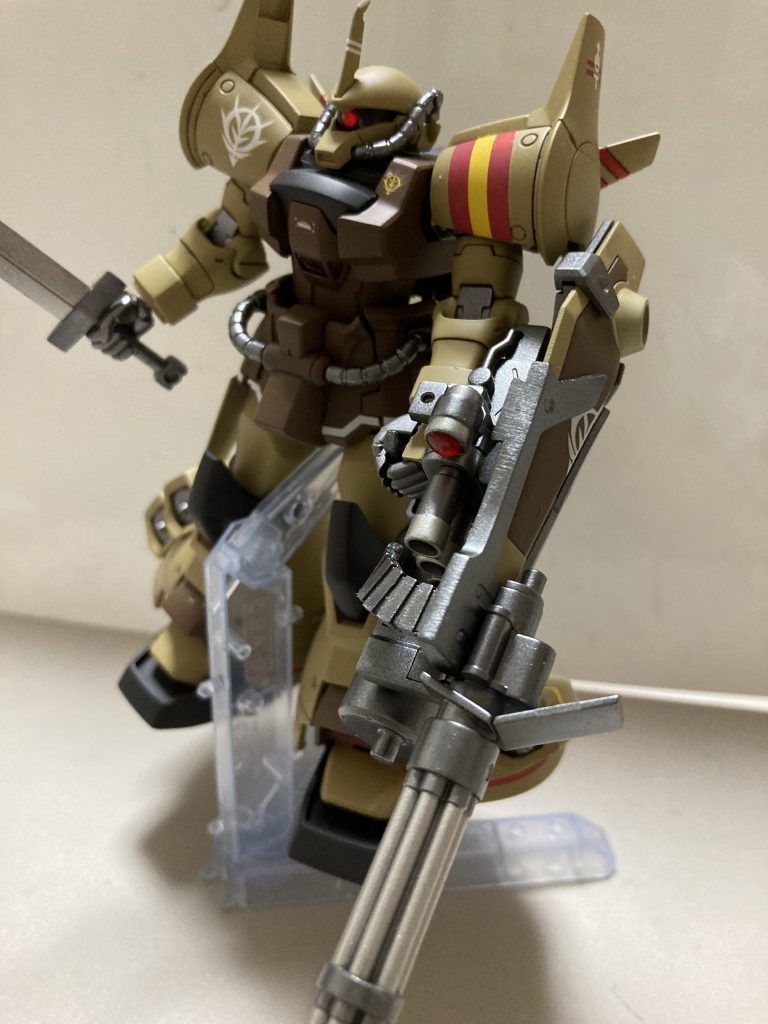 ガトリングを頑張ってぬりわけました