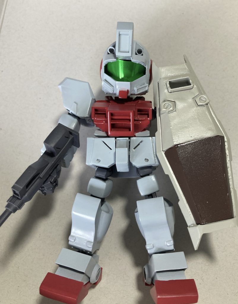 基本塗装完了したところです。ご覧いただきありがとうございました！