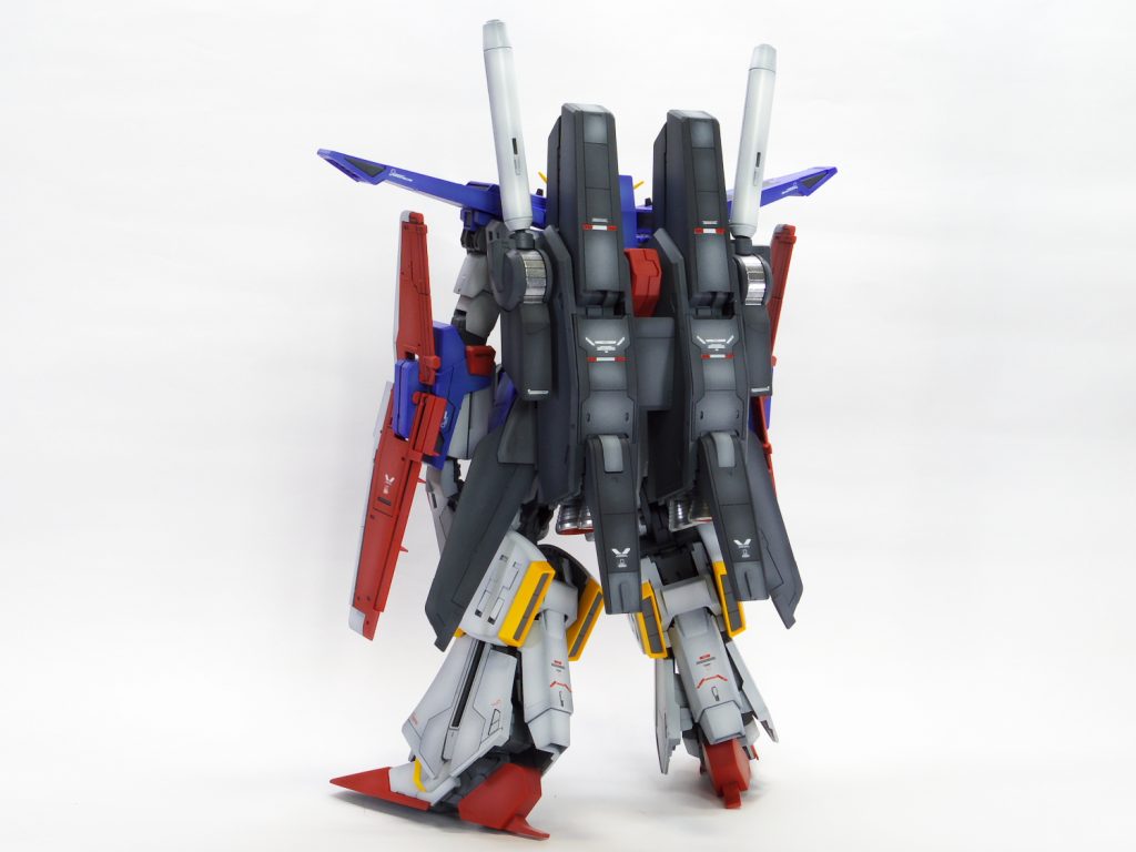 MG 強化型ZZガンダム　ver.ka–3枚目/制作者：gunplacraft