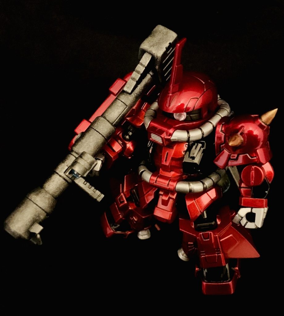 カバー付けただけでジョニーの特別感が出ると思うのはMSVをリアルタイムで作った世代だからでしょうかw やっぱジョニーライデンはカッコいいです。ジャイアントバズーカが良き♪