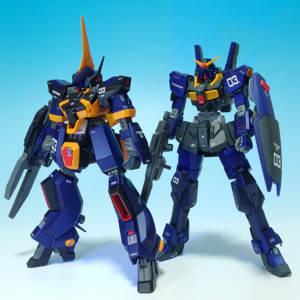 同じカラーリングのMk‐Ⅱもどきと。最後までご覧いただきありがとうございました。