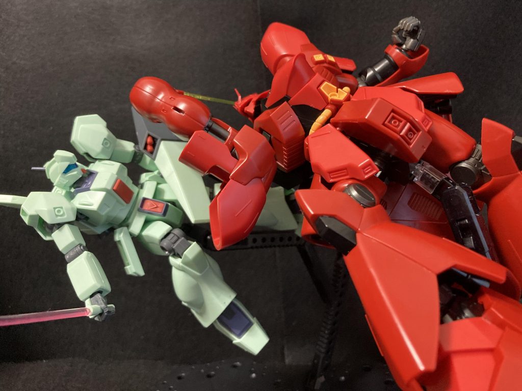 6、サザビーＶＳジェガン無理じゃん……