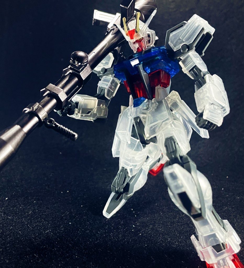 一番くじ EG ストライクガンダム クリアVer–4枚目/制作者：ワサワサ・ニョッス