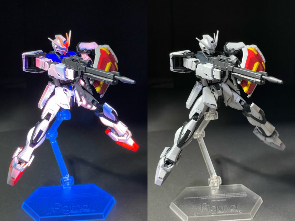 一応、設定準拠で盾は通常カラーで塗装してます。