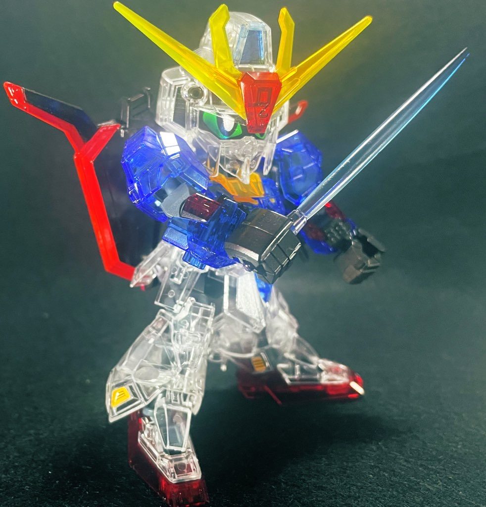 ＳＤクロスシルエット ゼータガンダム クリアVer–3枚目/制作者：ワサワサ・ニョッス