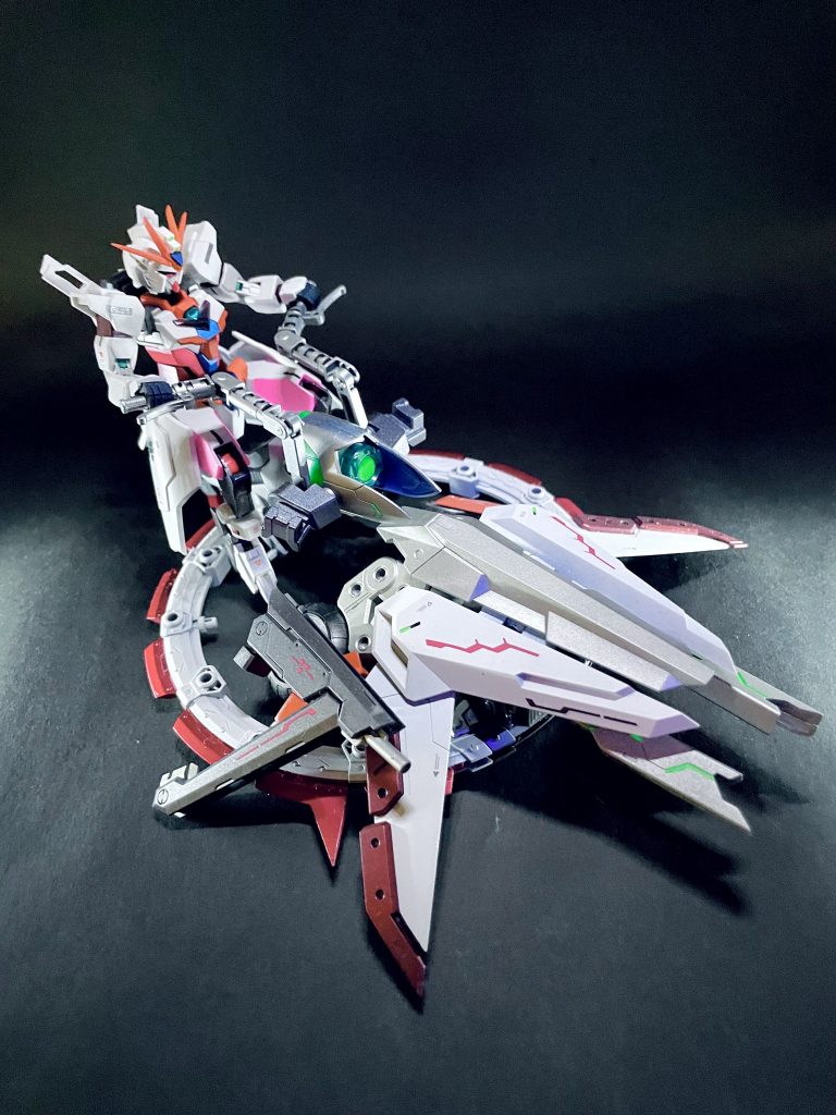 乗り物はスターウォーズのスピーダーバイクっぽい感じにしました♪