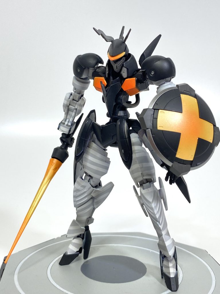 そして完成。実は今回お気楽息抜きモデリングだったので表面処理一切してません。ゲート処理も適当です。でもめちゃくちゃ楽しかった。こんな作り方も有りだと思いました。これで終了です。ご覧頂きありがとうございました。