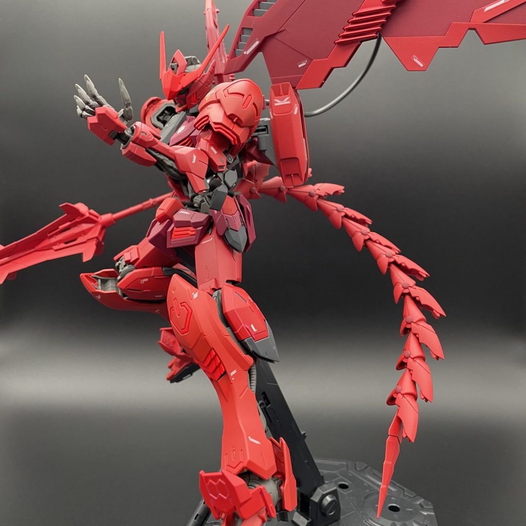 MG ガンダム バルバトス MAOH ver.CHAR｜CHARさんのガンプラ作品｜GUNSTA（ガンスタ）