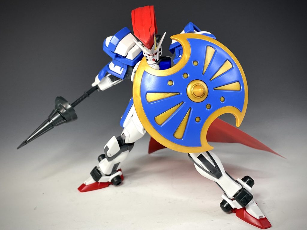 ガンダムゲームとダンボール戦機がコラボしたらこんな感じになるのかなぁ、なんて思いながら製作しました。