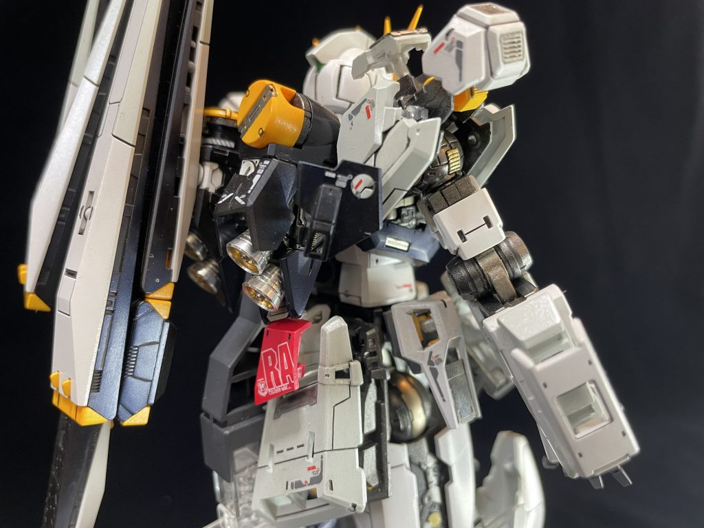 RGνガンダム　展開図的ディスプレイ　パール塗装–7枚目/制作者：モリラボ