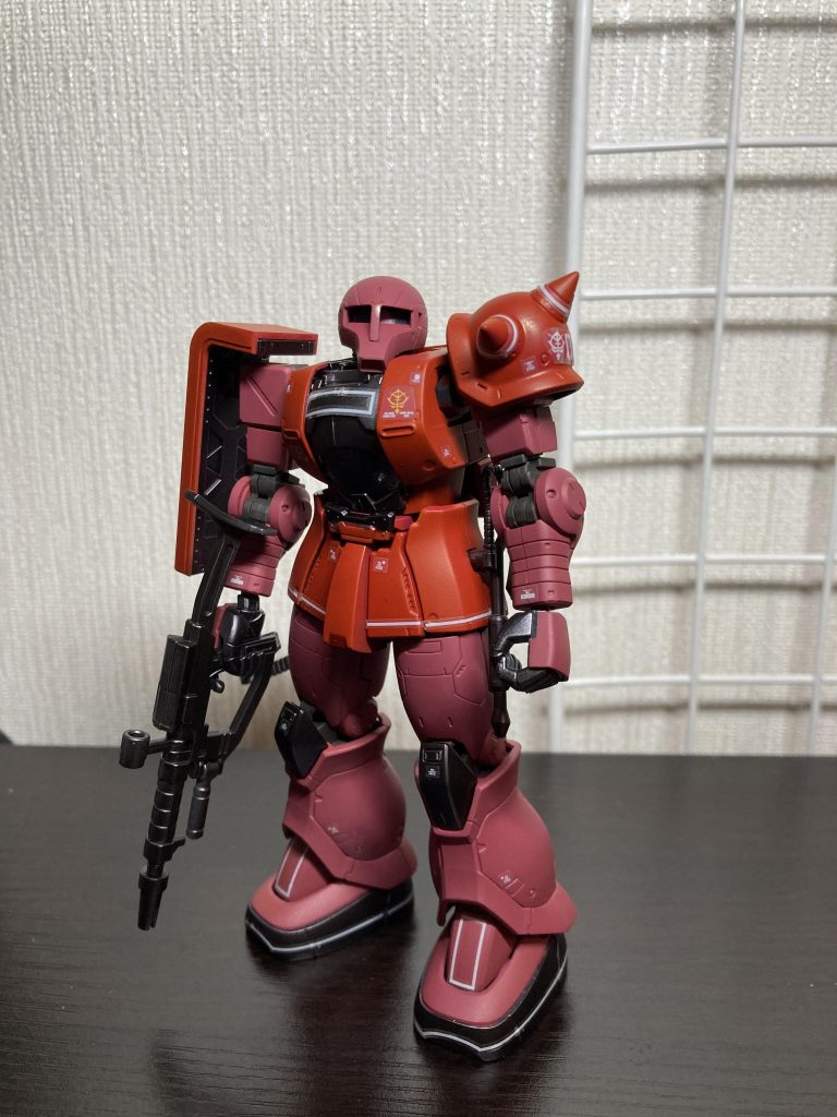 シャア専用ザクⅠ–2枚目/制作者：@nonbirigan