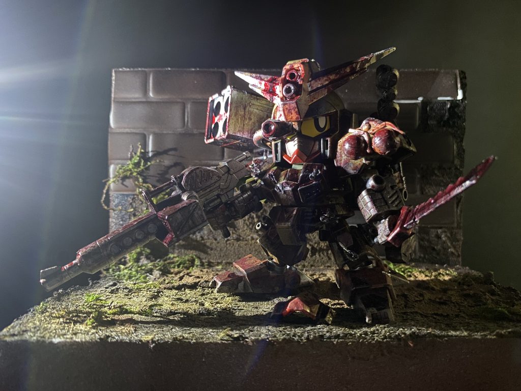 元々は正義のジーアームズ総大将なんで、正気の時はキリッと。