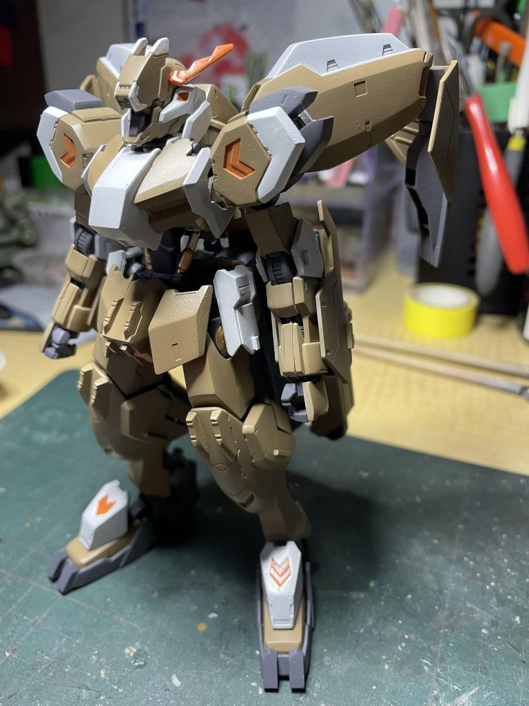 エアブラシにて全塗装。