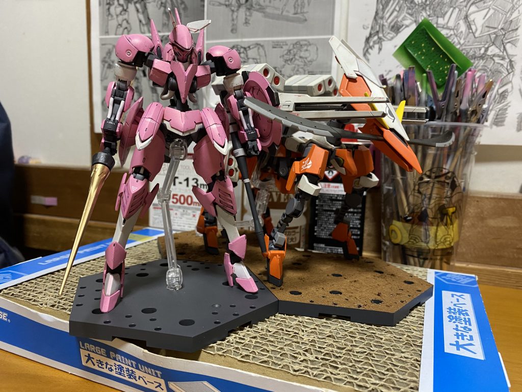 6/27 ラゴウっぽいヤツと同時に完成。めでたし。