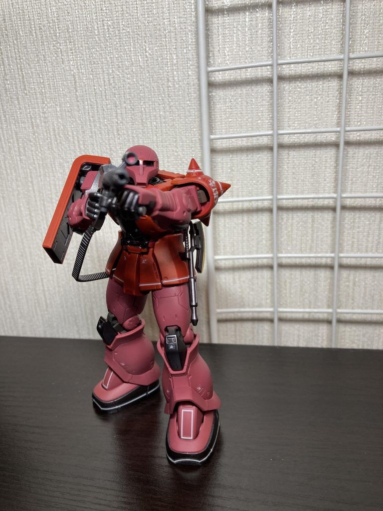 シャア専用ザクⅠ–3枚目/制作者：@nonbirigan