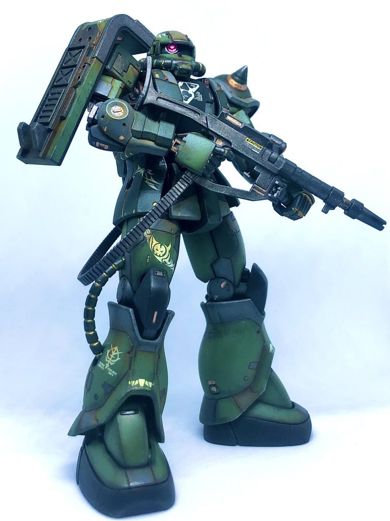 ウェザリングもそれなりに上手くいきました！