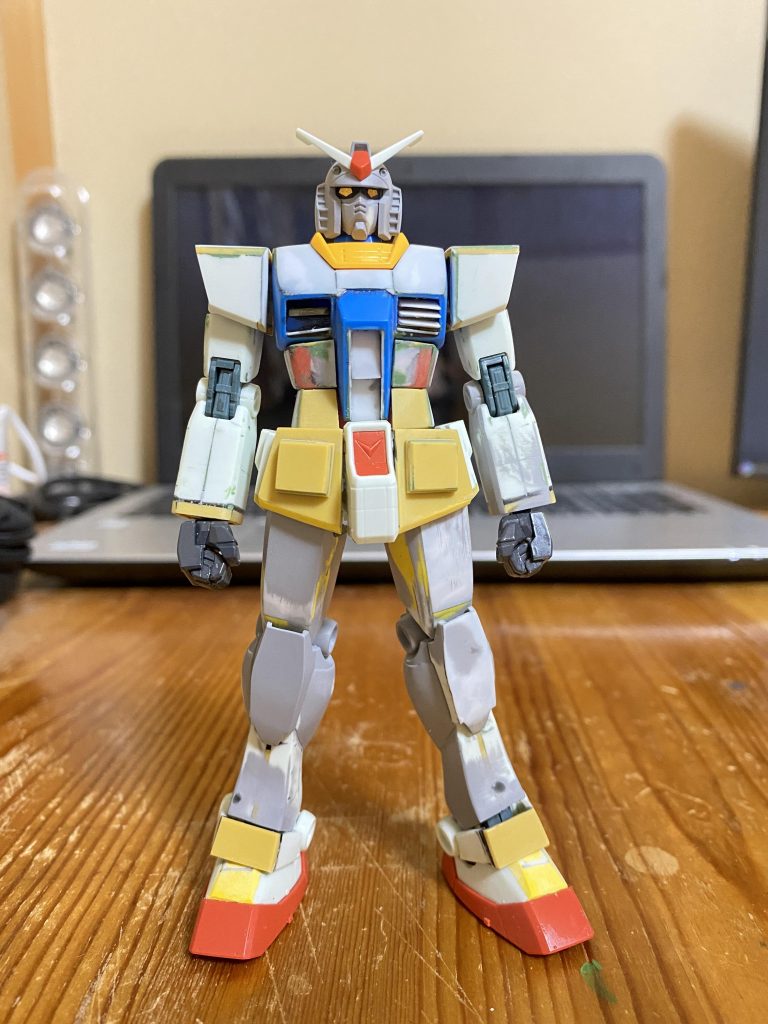 この時はまだフルアーマー化を計画していました。