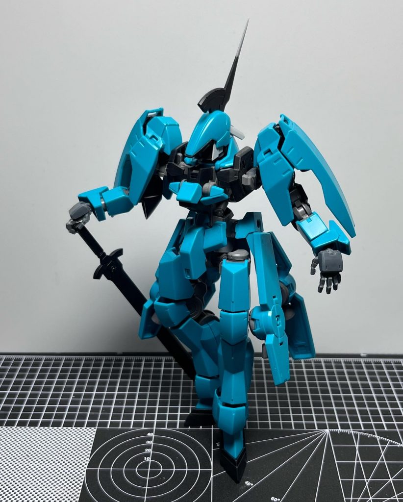 ポーズはもちろん、某電気騎士です。