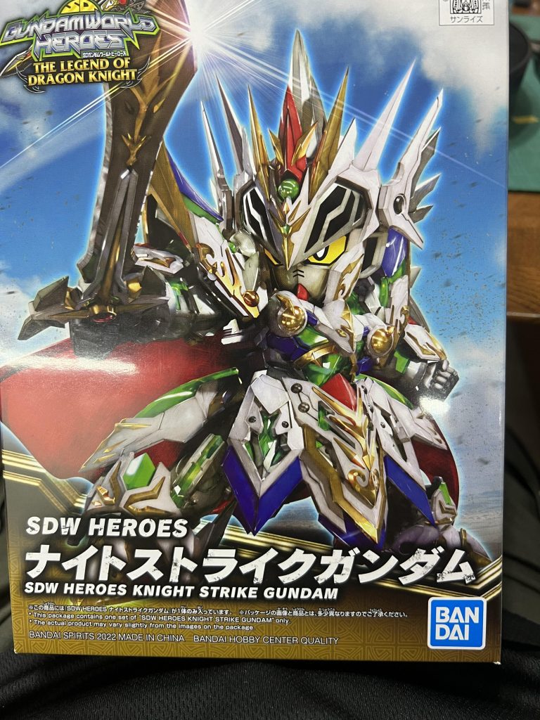 ちなみに、普段SDをあまり買わない私が惚れたパケ絵がこれ。