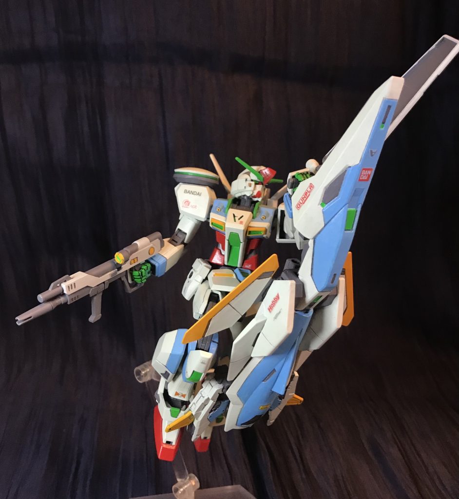 フライングアーマーくらいすっぽり乗れれば見栄えも良いんでしょうが、流石にシールドとしては大きすぎるかなと。