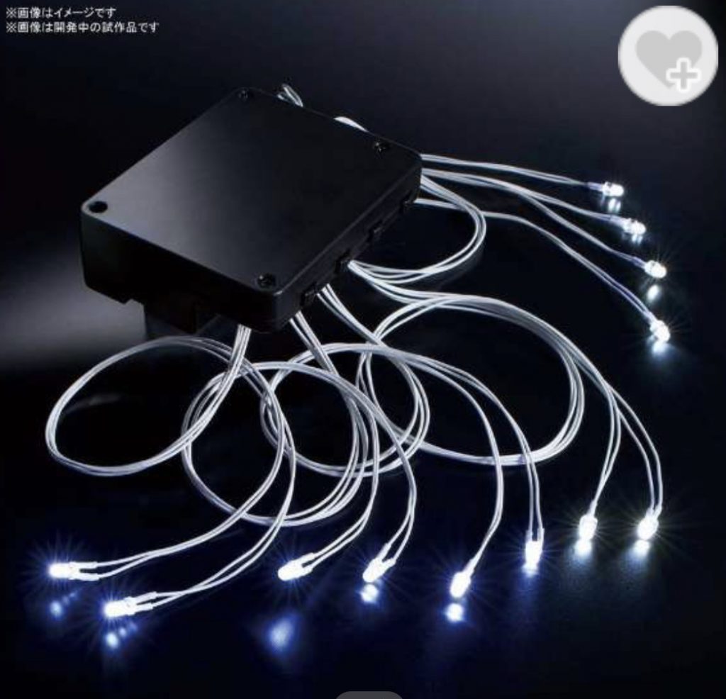 バンダイのLEDユニット12灯
