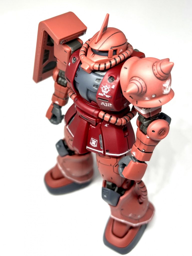 HGGO シャア専用ザクⅡ–3枚目/制作者：いち！