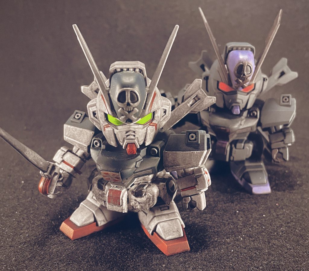 GジェネBB クロスボーンガンダム X1 & X2 (過去作)–2枚目/制作者：ワサワサ・ニョッス