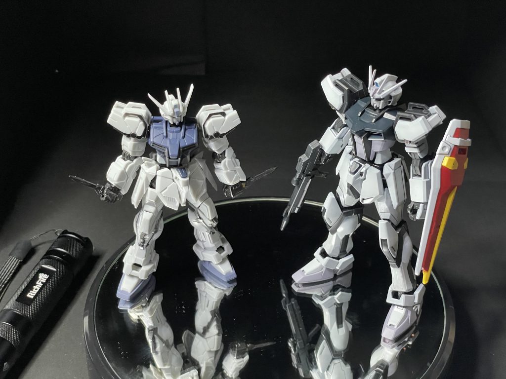 実はこのアイデア、GフレームFAのキャンペーンでディアクティブカラーのストライクをもらった時にやろうと思ってたんですが、Gフレームだとマスキングが必要なので、だったらEGをディアクティブカラーに塗る方が簡単じゃないって思ってこうなりました😆最後までご覧いただきありがとうございました🙇♂️