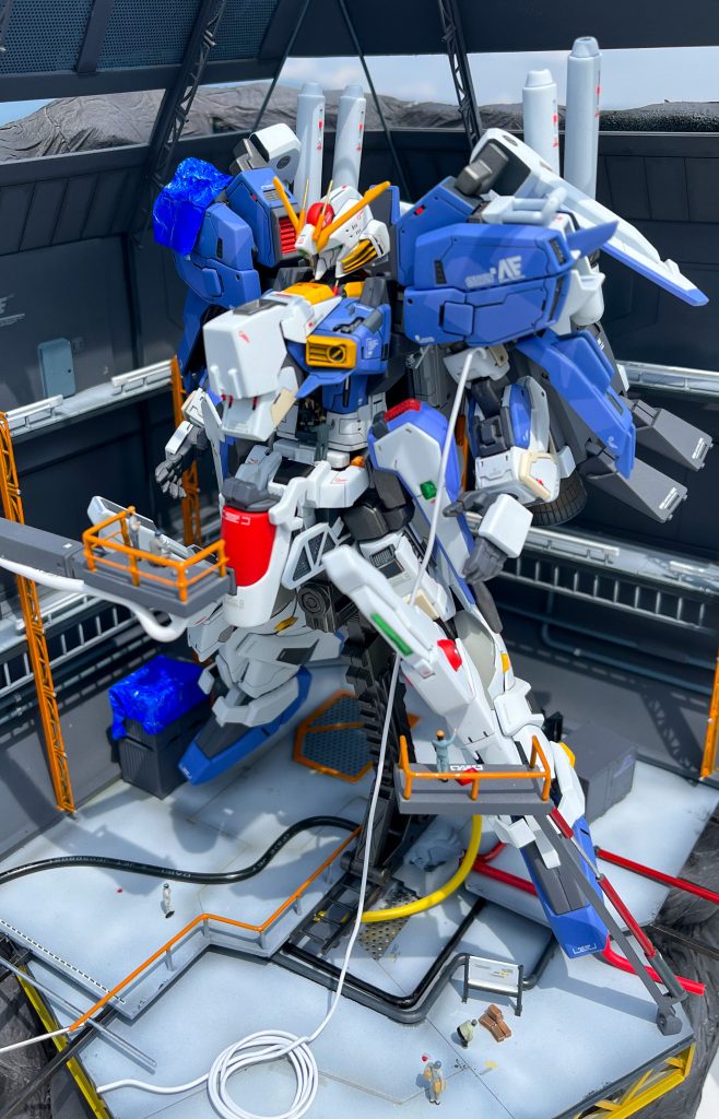 MGを参考に全体をディテールアップ・プロポーション変更