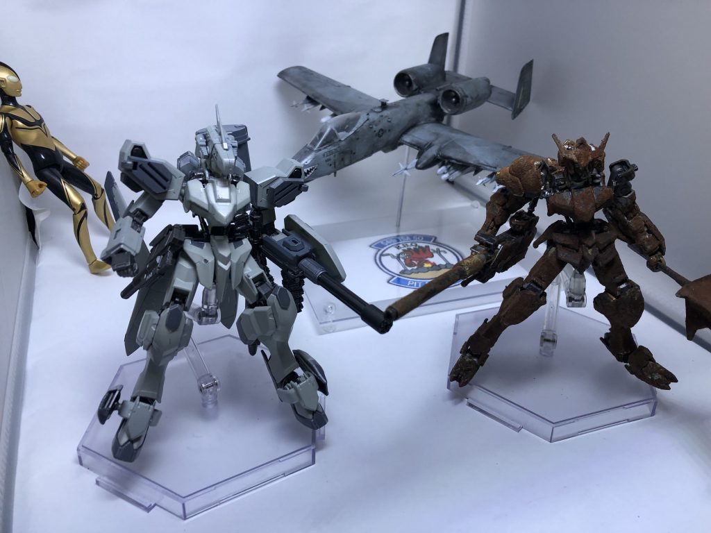 端白星とヘビーアームズをミキシングしてサンダーボルトⅡ風に！–5枚目/制作者：@morukotetu1