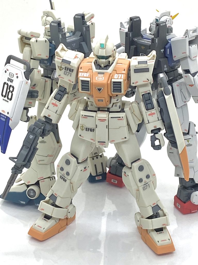 地球連邦極東方面軍機械化混成大隊(コジマ大隊)のMS達。次は・・・倍返しするシローの後半の愛機を投稿する予定です。