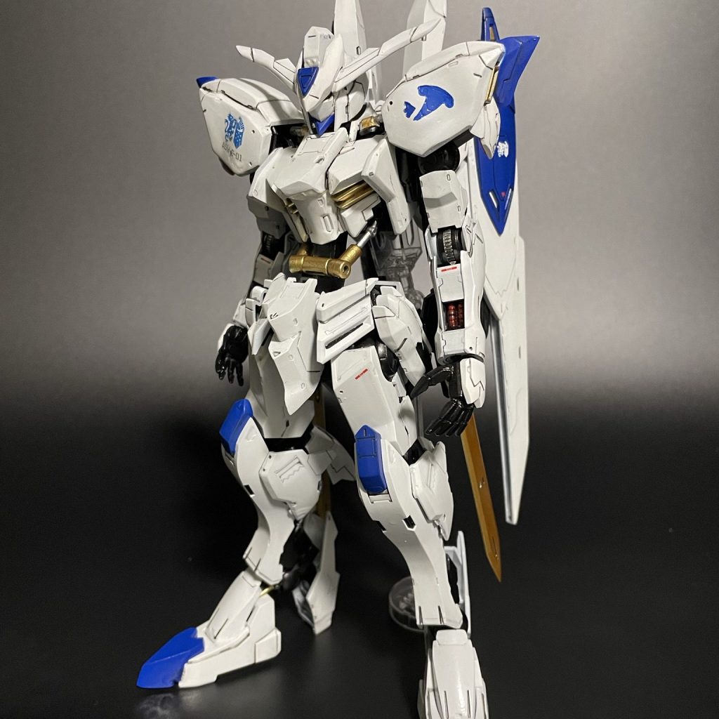 ガンダムバエル 改修塗装完成品！鉄血のオルフェンズ｜@cayman5781さんのガンプラ作品｜GUNSTA（ガンスタ）