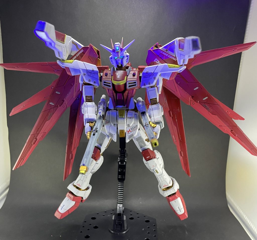 ハイマットモード！センサー部は蛍光塗料で塗装してあります♪