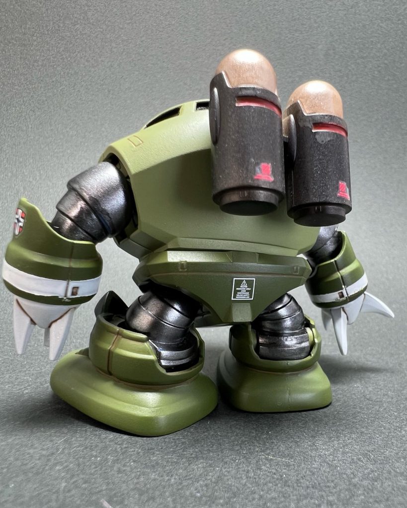 デカール、墨入れ