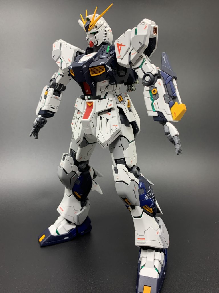 艶消しで仕上げました。ちゃんとパージできるか心配でしたがうまく行けました。変なカッコ😂