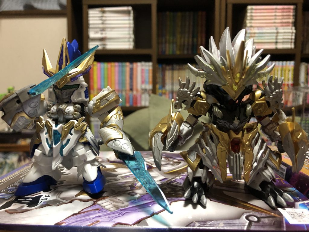 白の12宮のアクエリアスとレオ