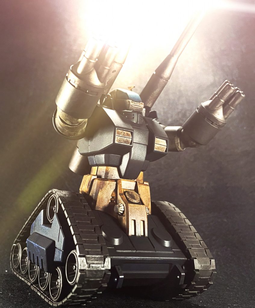 初めての全塗装 HGUCガンタンク–5枚目/制作者：ワサワサ・ニョッス