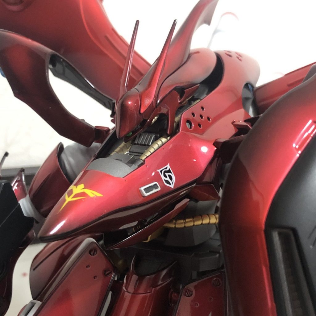 RE 1/100 ナイチンゲール グラデーション キャンディ塗装 ガンプラ