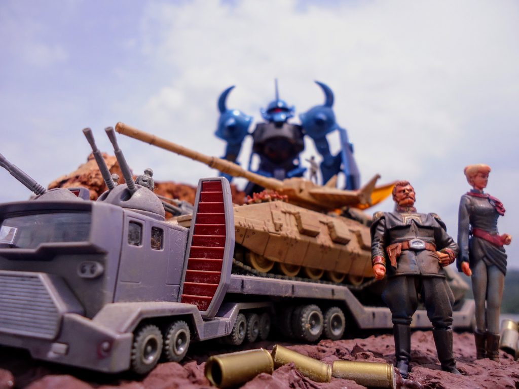 ランバ・ラル独立遊撃隊　外ロケ撮影改修版　お披露目デス！–3枚目/制作者：gtarou